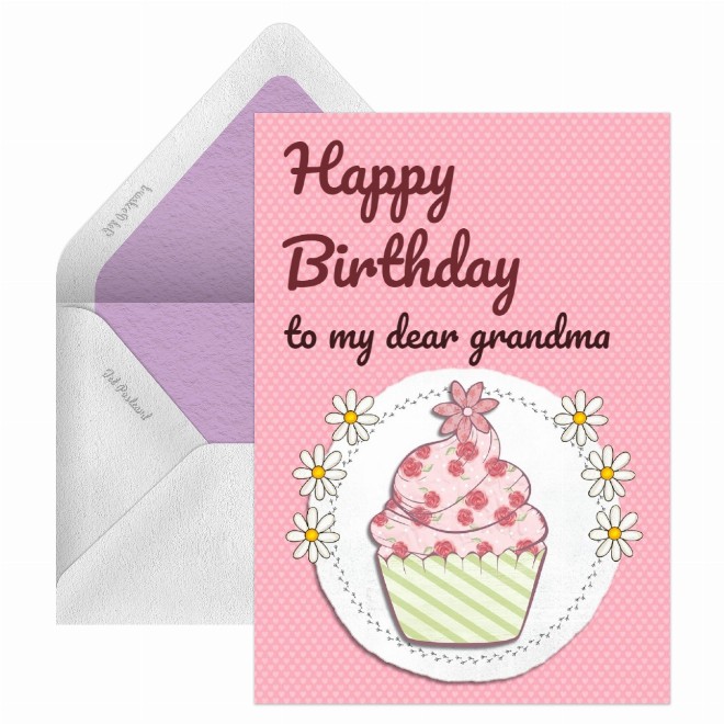 dear grandma birthday Postcard