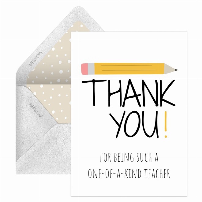 kind teacher Postcard