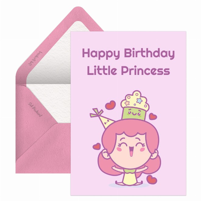 Little Princess Postcard