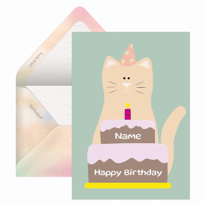 happy birthday online Postcard